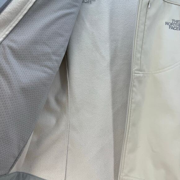 The North Face Soft Shell Jacket Women's M Off White TNF Apex Outdoor Gear - Picture 3 of 16